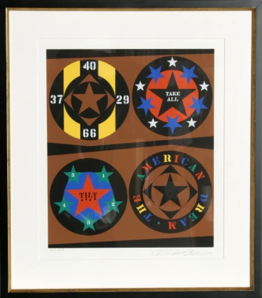 Сериграфия Indiana - Tilt from the American Dream Portfolio