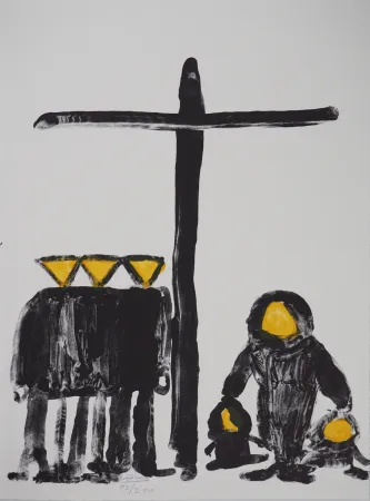 Литография Ionesco - La Croix