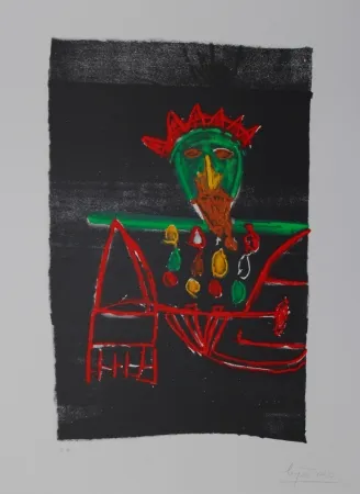 Литография Ionesco - Le zar