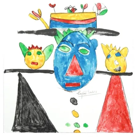 Литография Ionesco - Sont-ils beaux?