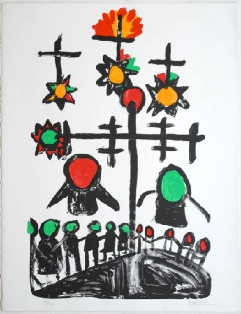 Литография Ionesco - Untitled