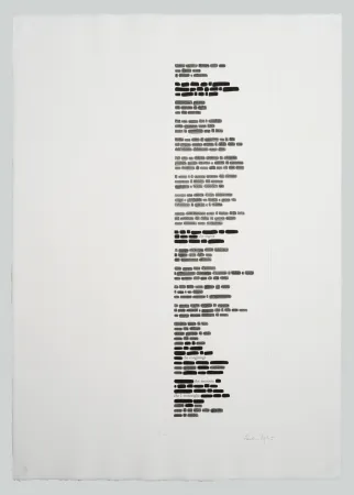 Акватинта Isgro - Cancellature