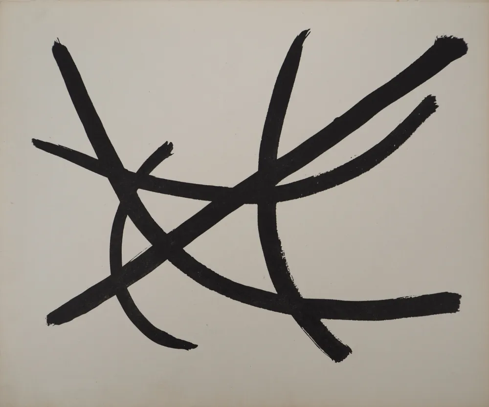 Литография Jacobsen - Tracés abstraits