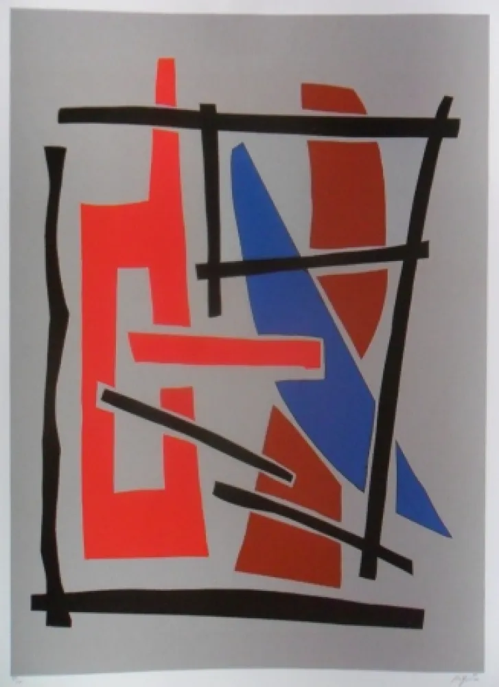 Сериграфия Jacobsen - Visions Sculpturales III