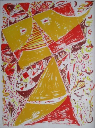 Литография Jacobsen - Yellow Mask