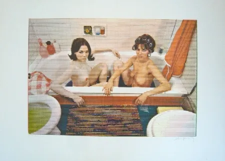 Офорт И Аквитанта Jacquet - Gabrielle d'estrée