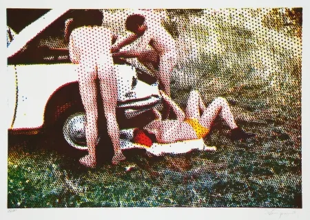 Офорт И Аквитанта Jacquet - La Panne