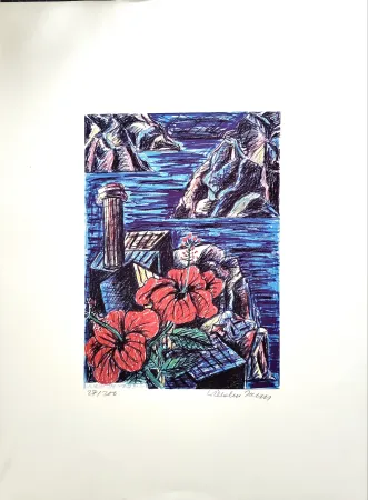 Сериграфия Jaeger - Hibiskus