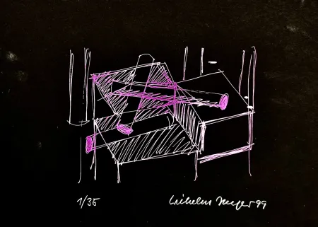 Сериграфия Jaeger - Konstruktive Elemente Rosa