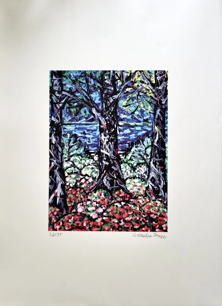 Сериграфия Jaeger - Ortsbestimmung