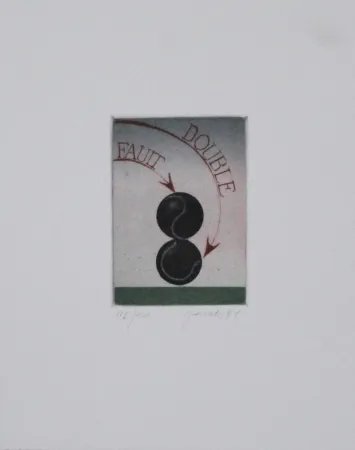 Офорт И Аквитанта Janak - Double Fault