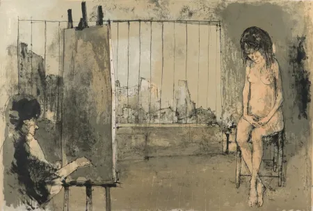 Литография Jansem - Atelier parisien