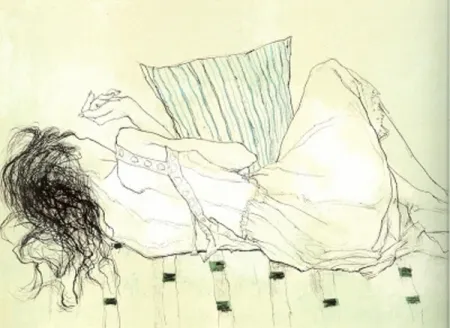 Литография Jansem - Solange du Dos