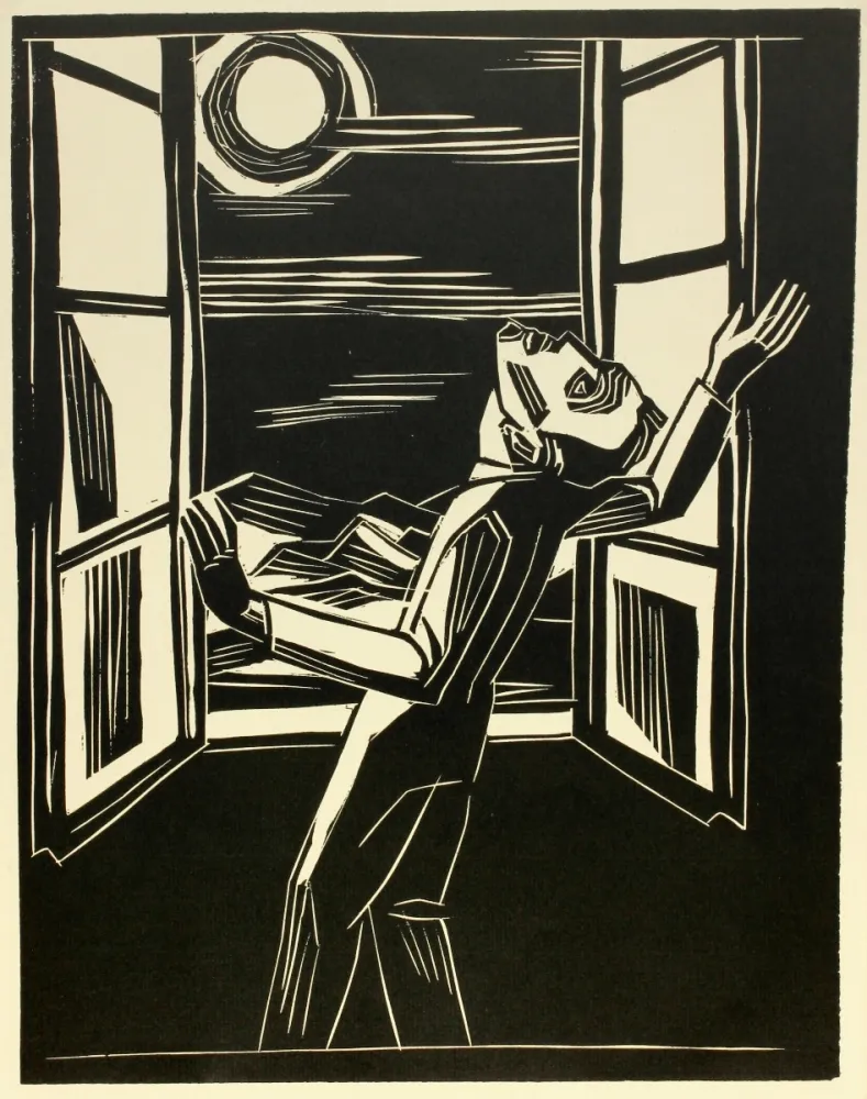 Гравюра На Дереве Jansen - Zwei Menschen-Bilder