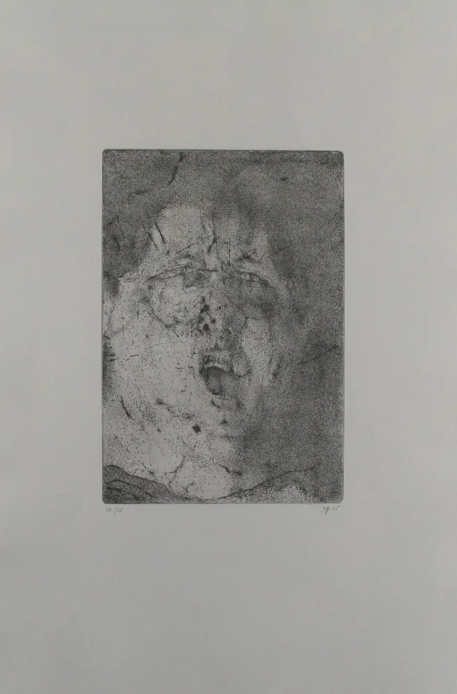 Гравюра Janssen - Selbst, dramatisch