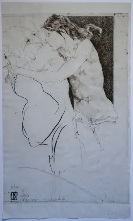 Гравюра Janssen - Zur Übung 11 11 75