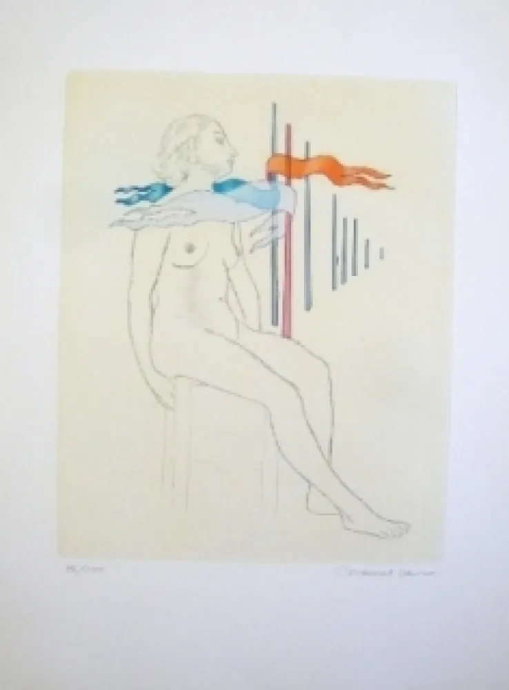 Офорт И Аквитанта Jean - Composition