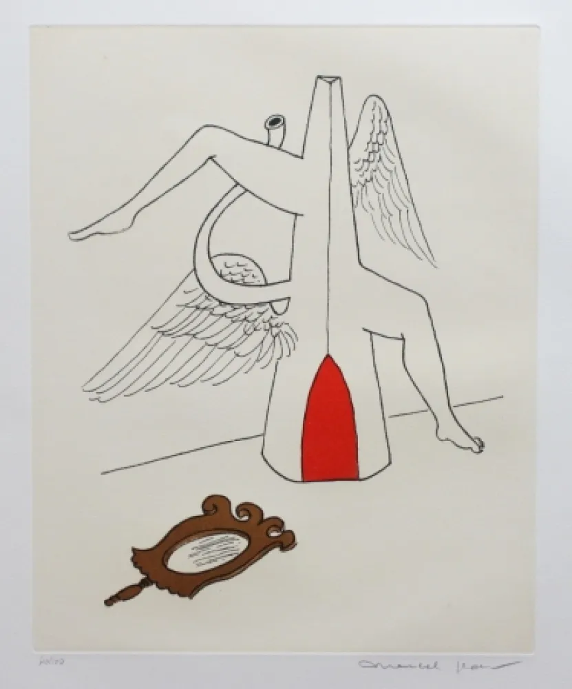 Офорт И Аквитанта Jean - Miroir