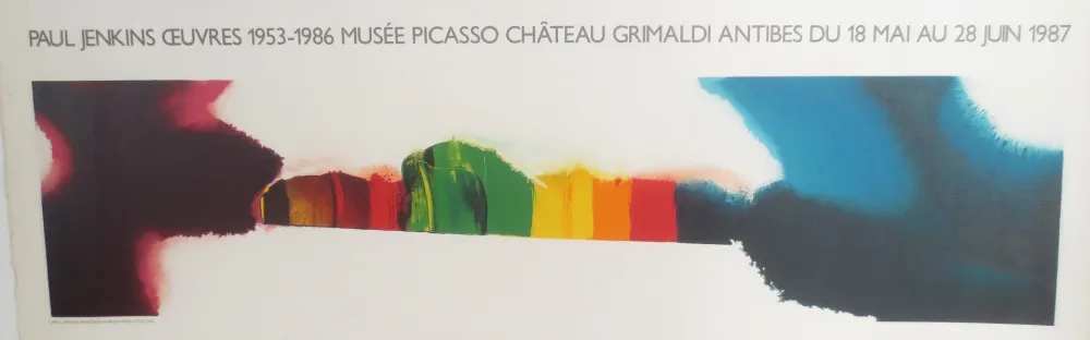 Литография Jenkins - Affiche exposition