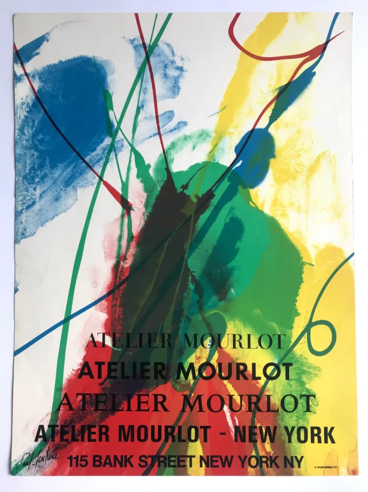 Афиша Jenkins - Atelier Mourlot Ltd, New York