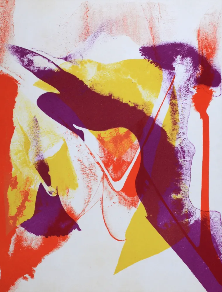 Литография Jenkins - Composition, 1965 