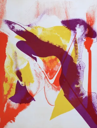 Литография Jenkins - Composition, 1965 