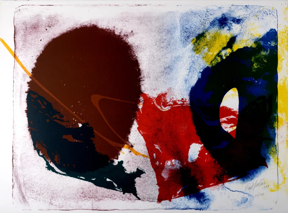 Литография Jenkins - Five Invocations #4, 1997 - Hand-signed