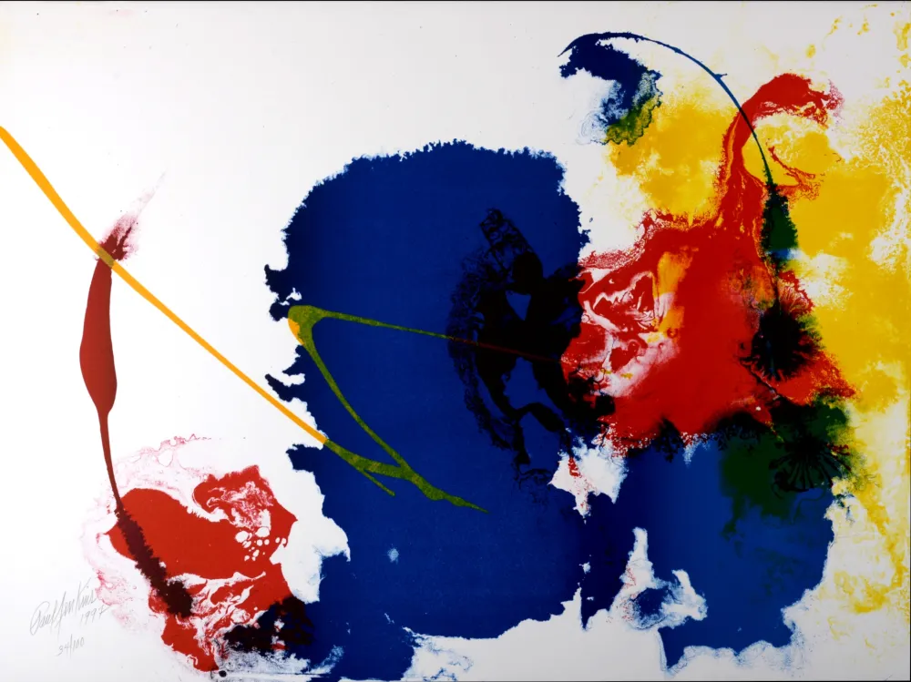 Литография Jenkins - Five Invocations #5, 1997 - Hand-signed