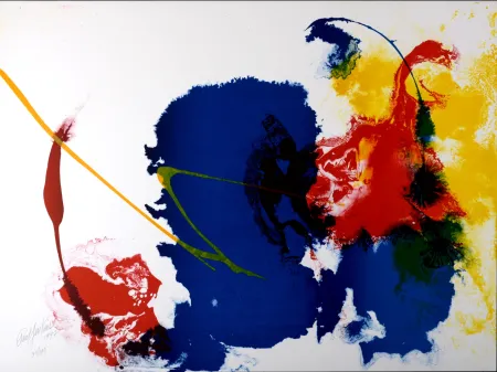 Литография Jenkins - Five Invocations #5, 1997 - Hand-signed