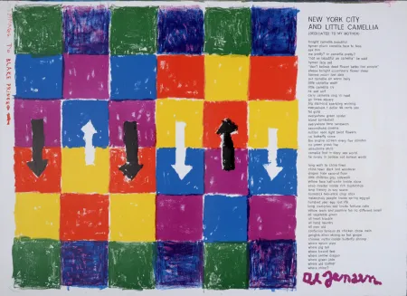 Литография Jensen - One Cent Life : Little Camelia, 1964