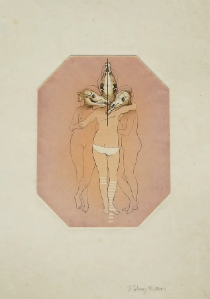 Офорт И Аквитанта Johnny Nilsson - Titre inconnu