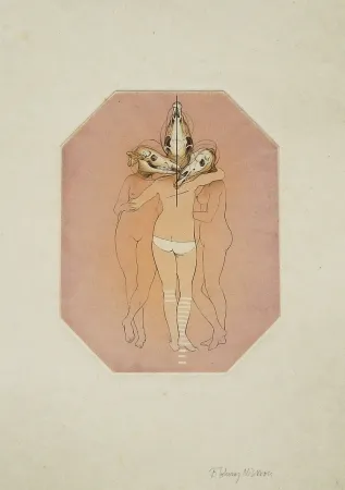 Офорт И Аквитанта Johnny Nilsson - Titre inconnu