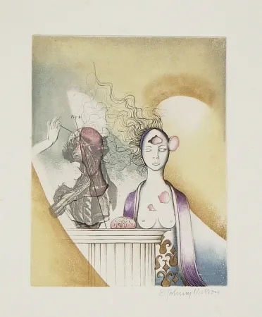 Офорт И Аквитанта Johnny Nilsson - Titre inconnu