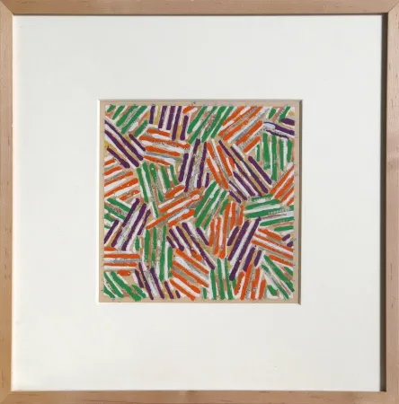Сериграфия Johns - Crosshatch