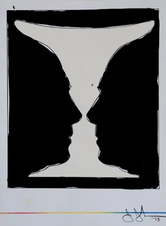 Литография Johns - Cup two Picasso