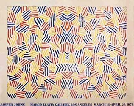 Литография Johns - Exposition Margo Learin Gallery, Los Angeles , 1978