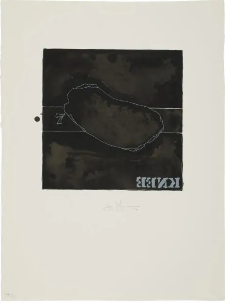 Литография Johns - Knee