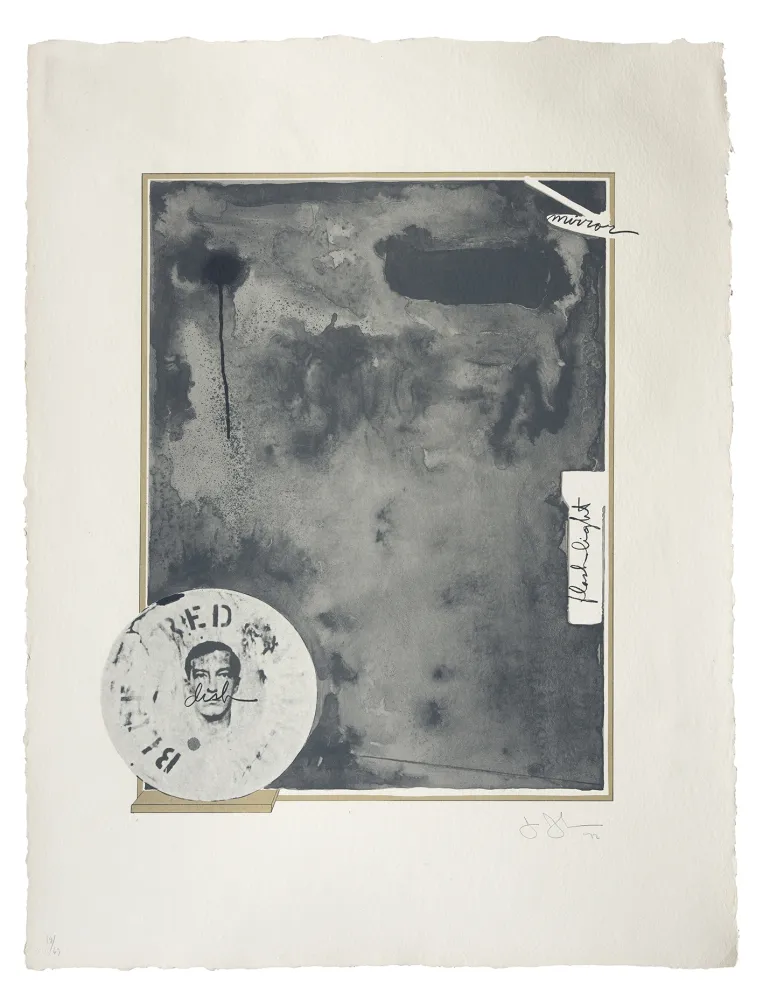 Литография Johns - Souvenir I