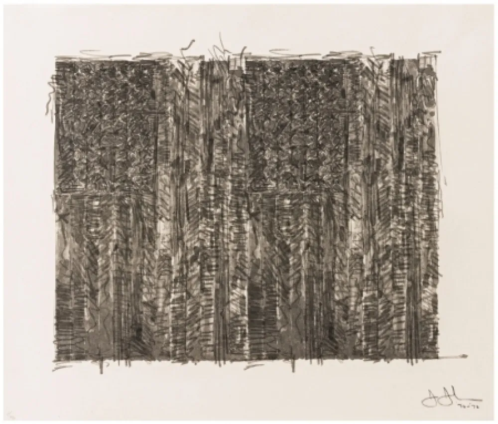 Сериграфия Johns - Two Flags