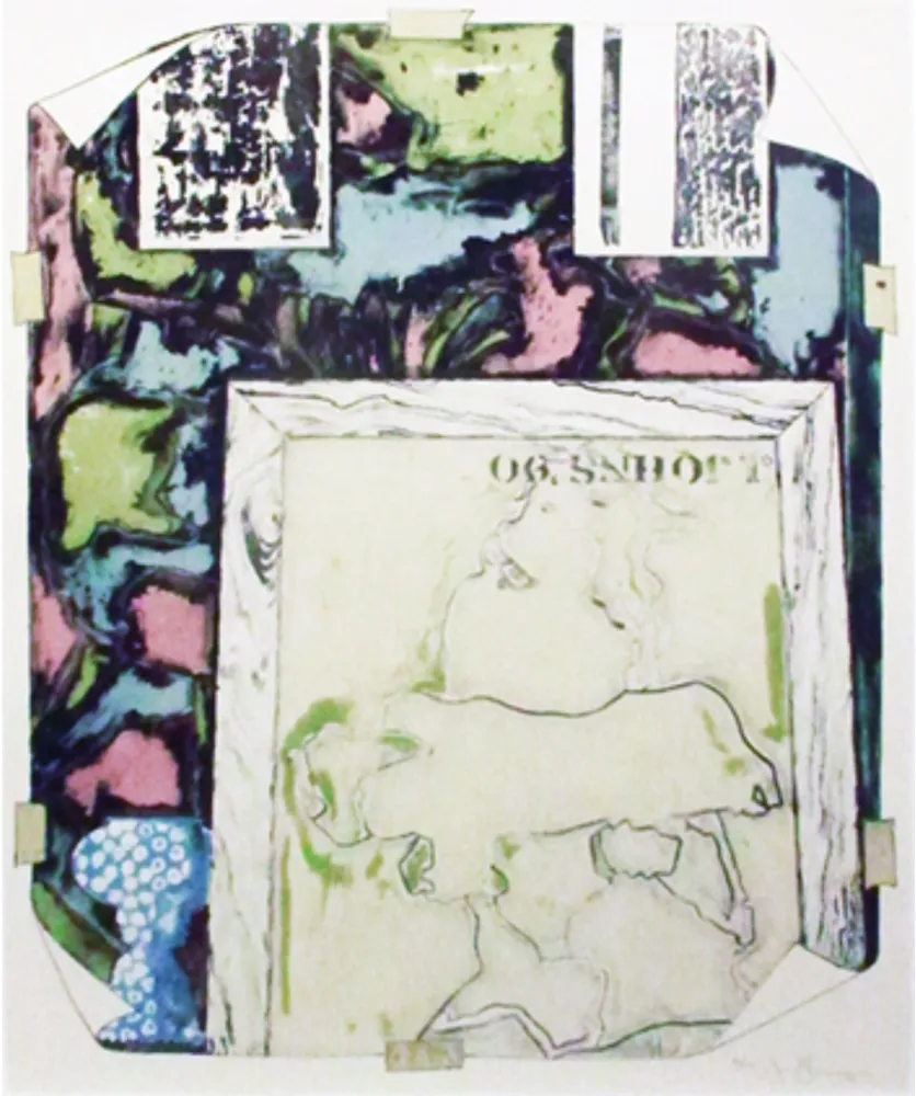 Литография Johns - Untitled 