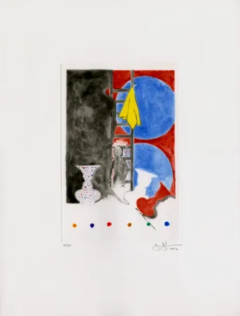 Акватинта Johns - Untitled (2012)