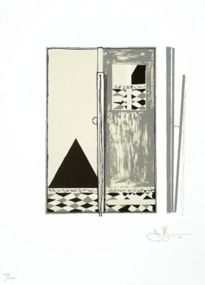 Многоэкземплярное Произведение Johns - Untitled abstraction