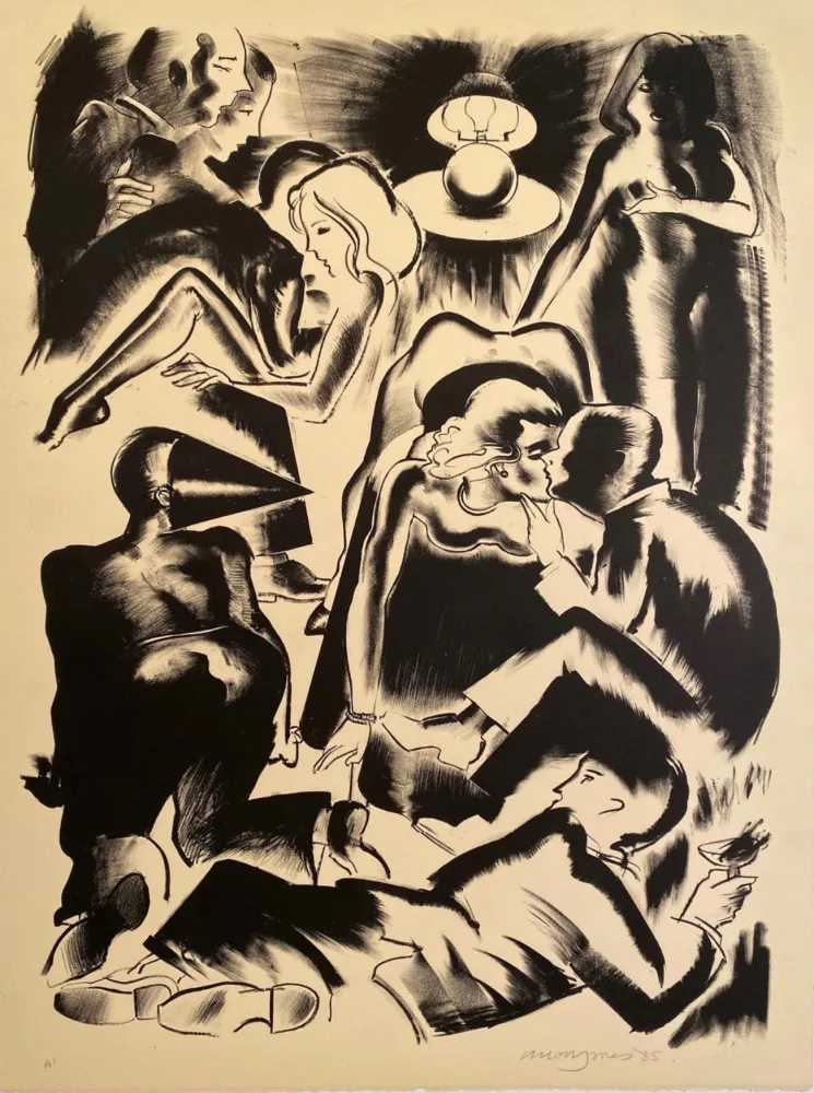 Литография Jones - High Society