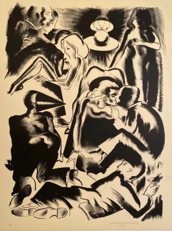 Литография Jones - High Society