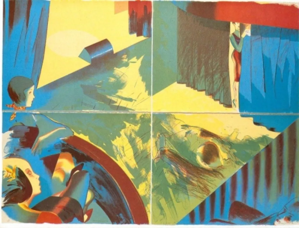 Литография Jones - Stage Set