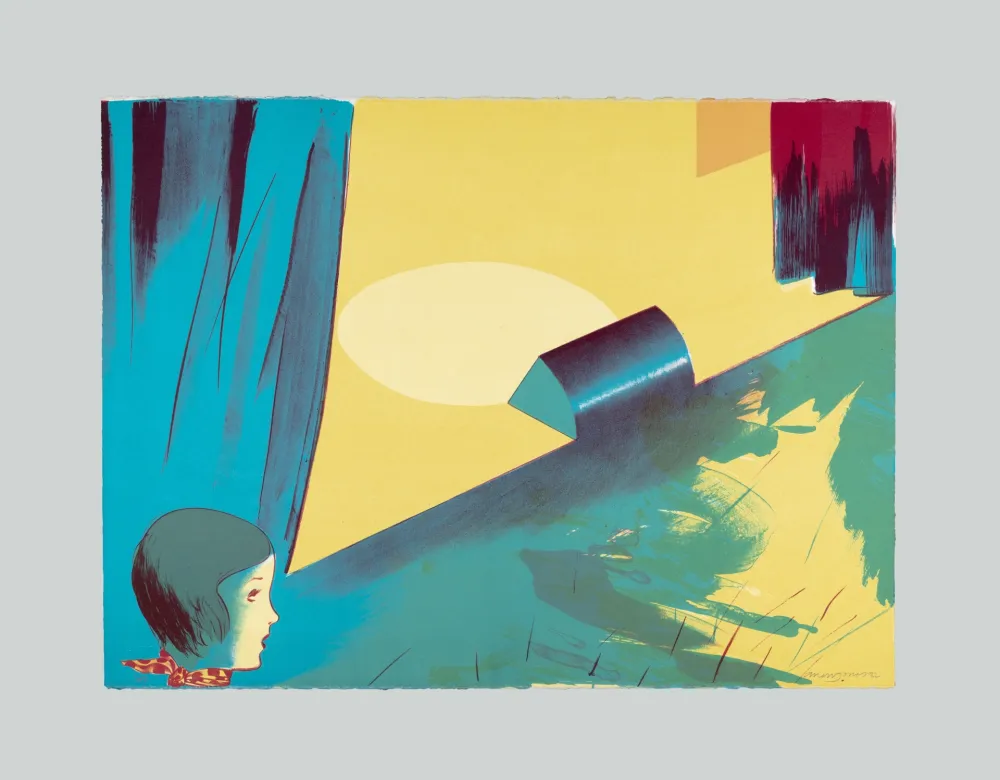 Литография Jones - Stage set (4)