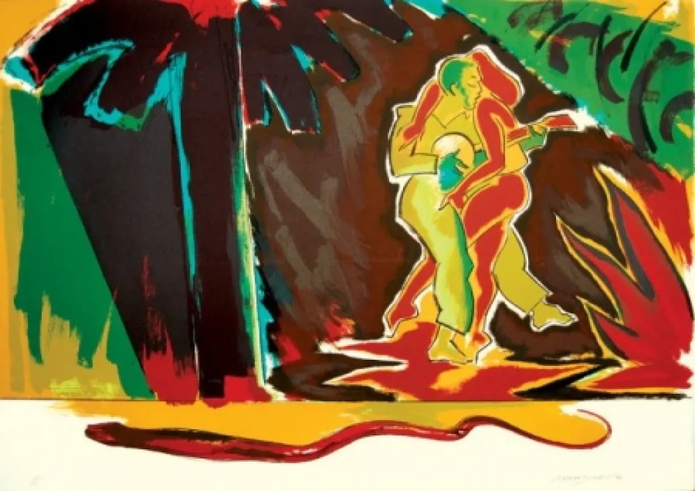 Литография Jones - The Glade (From the Island)