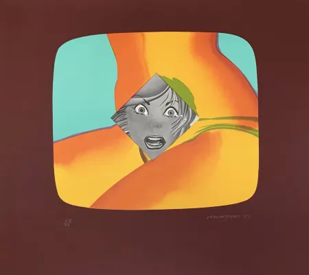 Сериграфия Jones - Untitled - “Rothko Memorial Portfolio” 