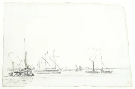 Нет Никаких Технических Jongkind - Bateau