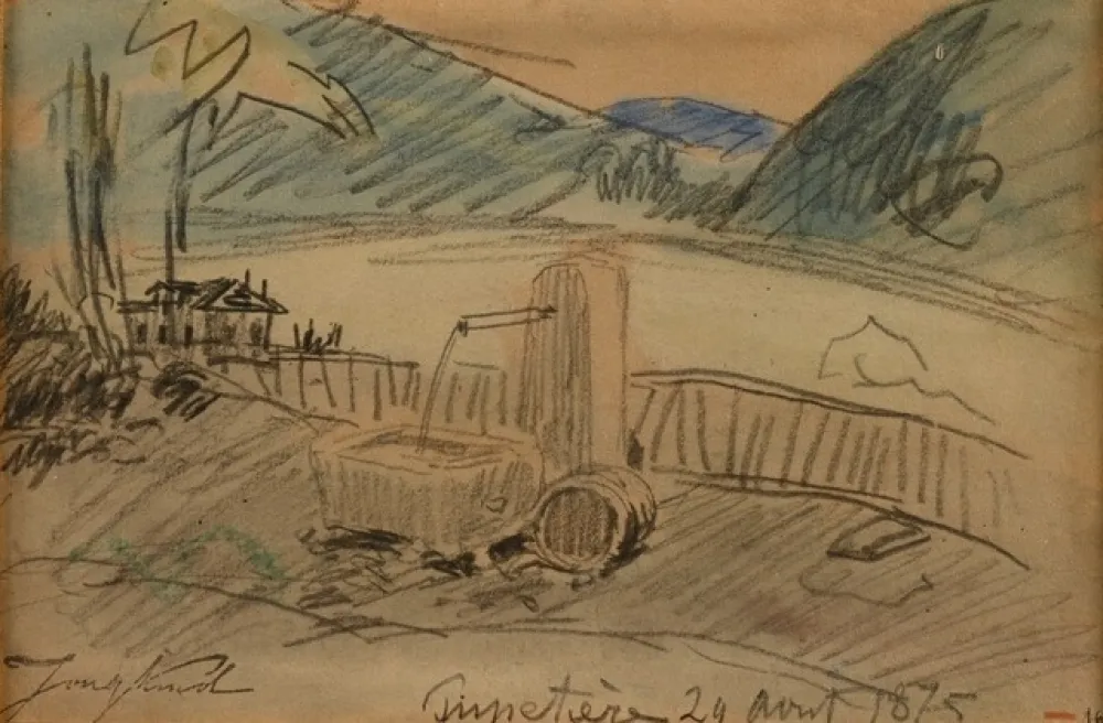 Нет Никаких Технических Jongkind - La Fontaine , Pupetières